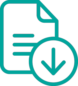 An icon of one hand delivering money to another